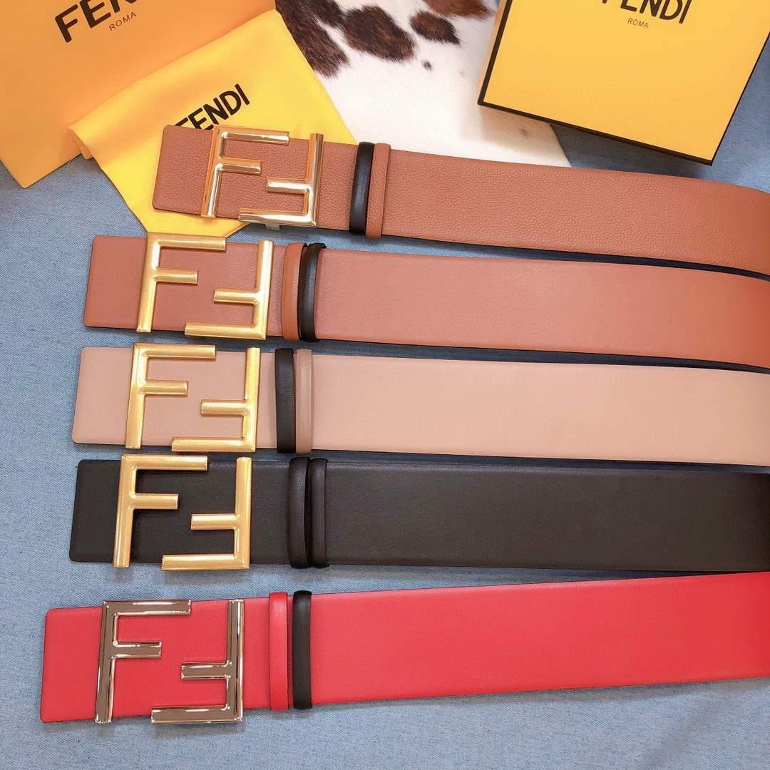 Fendi Belts Designer FF Buckle Leisure Belt Wide 7.0CM AA0459 - Voguebags