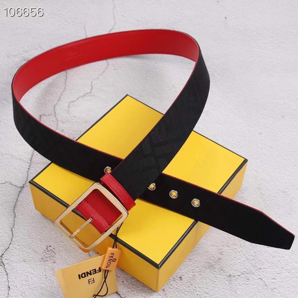 Fendi Belts Designer Leisure Belt Wide 3.8CM AA0479 - luxibagsmall