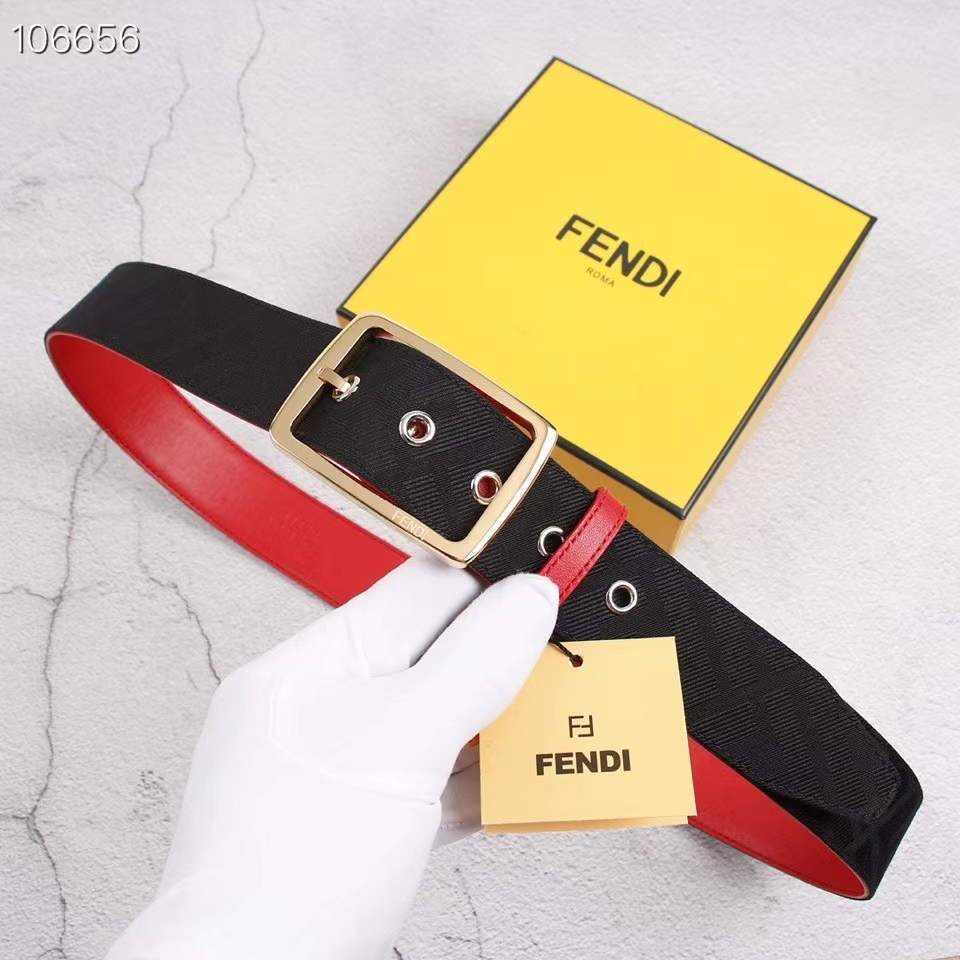 Fendi Belts Designer Leisure Belt Wide 3.8CM AA0479 - luxibagsmall
