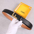 Fendi Belts Designer FF Buckle Leisure Belt Wide 3.8CM AA0474 - luxibagsmall