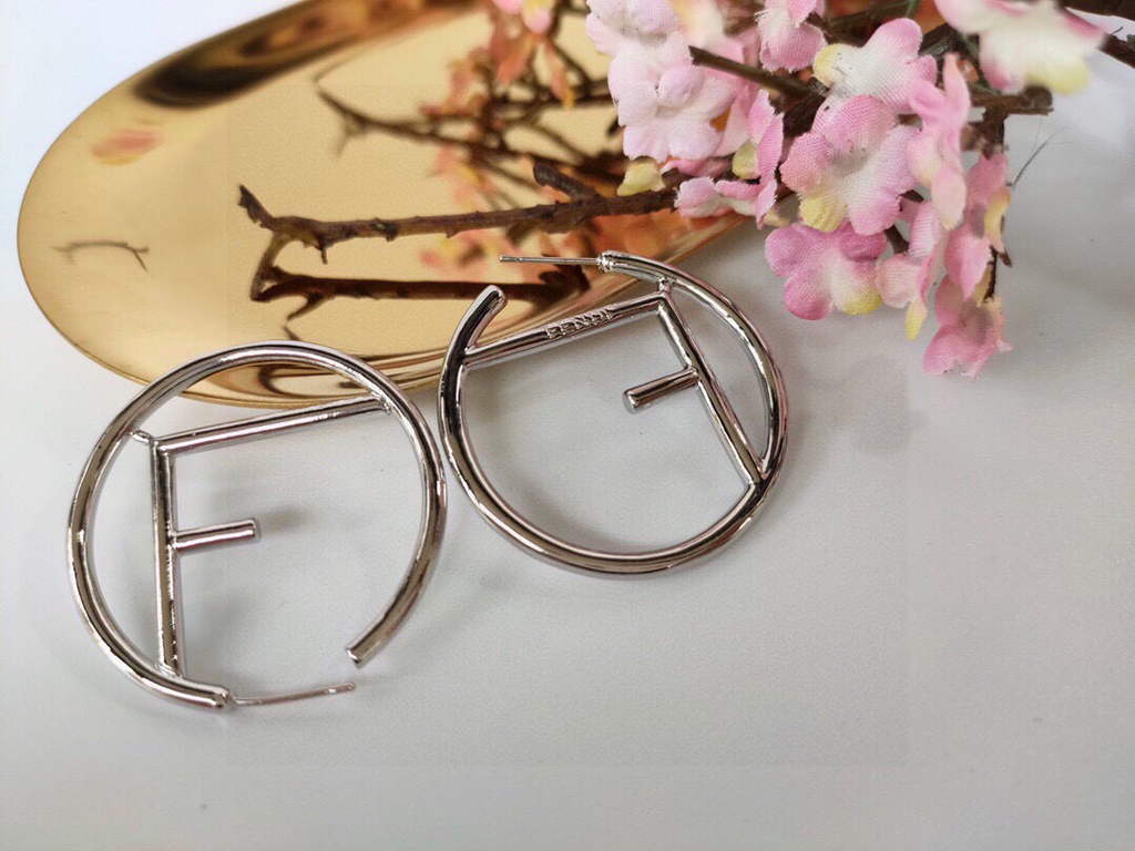 Fendi Earring Fendi Designer Jewelry F60215 - Default Title - View 1