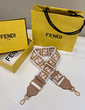 Fendi F10050 Handbag Shoulder Strap FF Logo 907