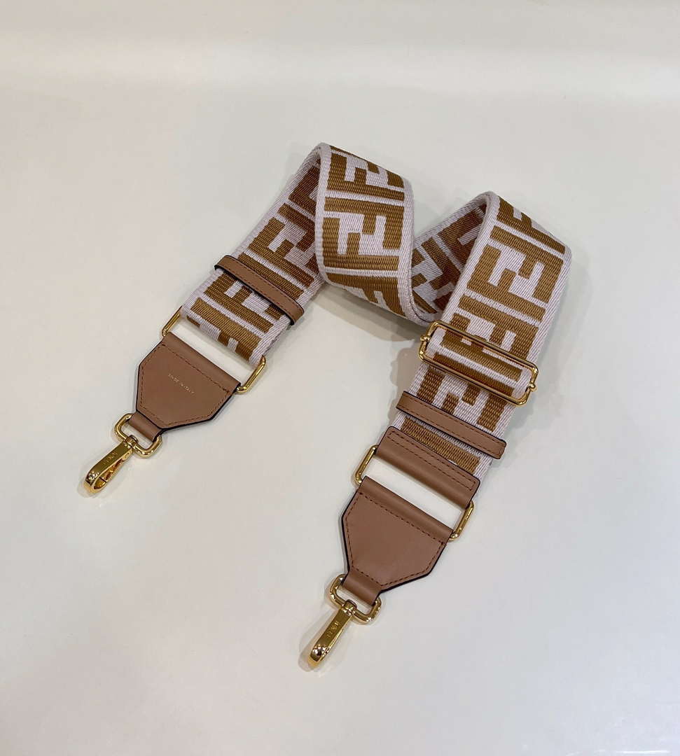 Fendi F10050 Handbag Shoulder Strap FF Logo 907