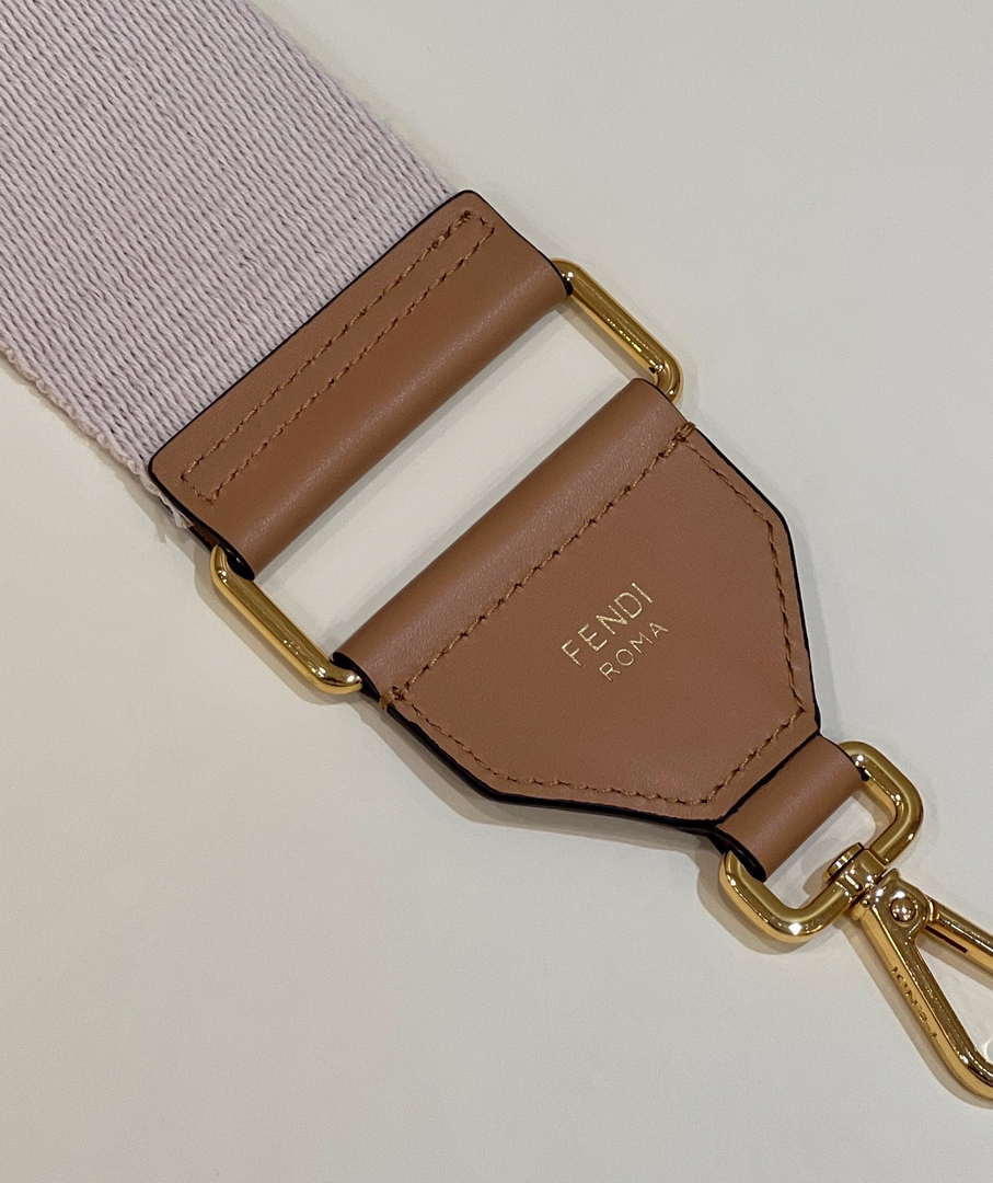 Fendi F10050 Handbag Shoulder Strap FF Logo 907