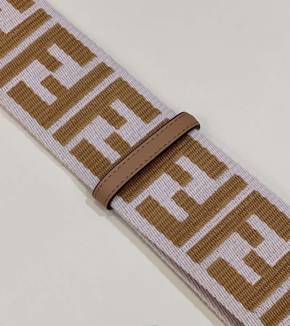 Fendi F10050 Handbag Shoulder Strap FF Logo 907
