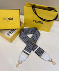 Fendi F10051 Handbag Shoulder Strap FF Logo 907
