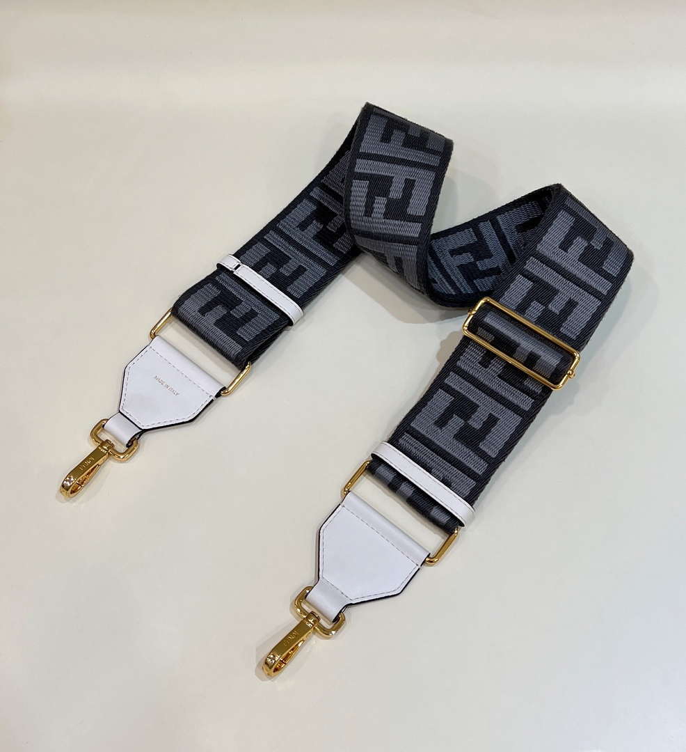 Fendi F10051 Handbag Shoulder Strap FF Logo 907