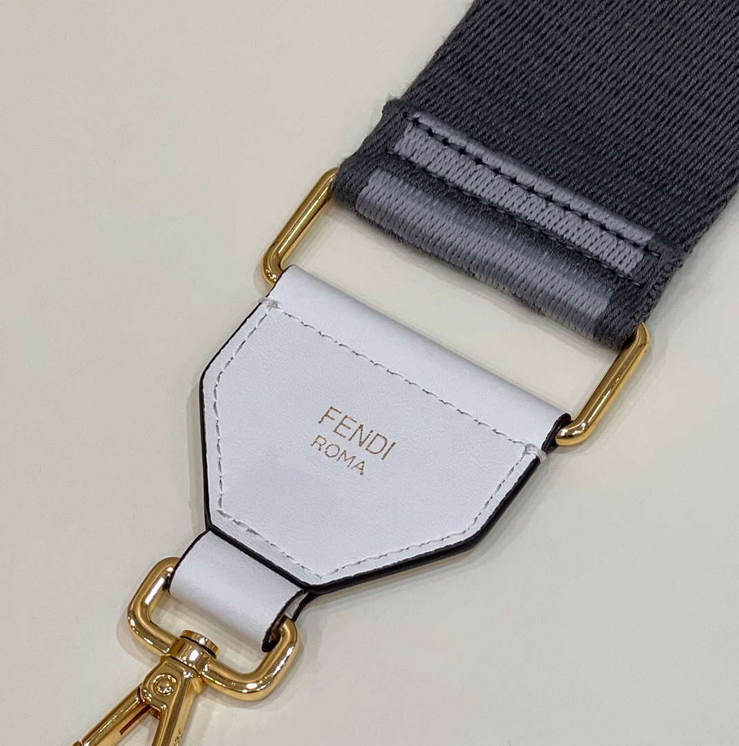 Fendi F10051 Handbag Shoulder Strap FF Logo 907