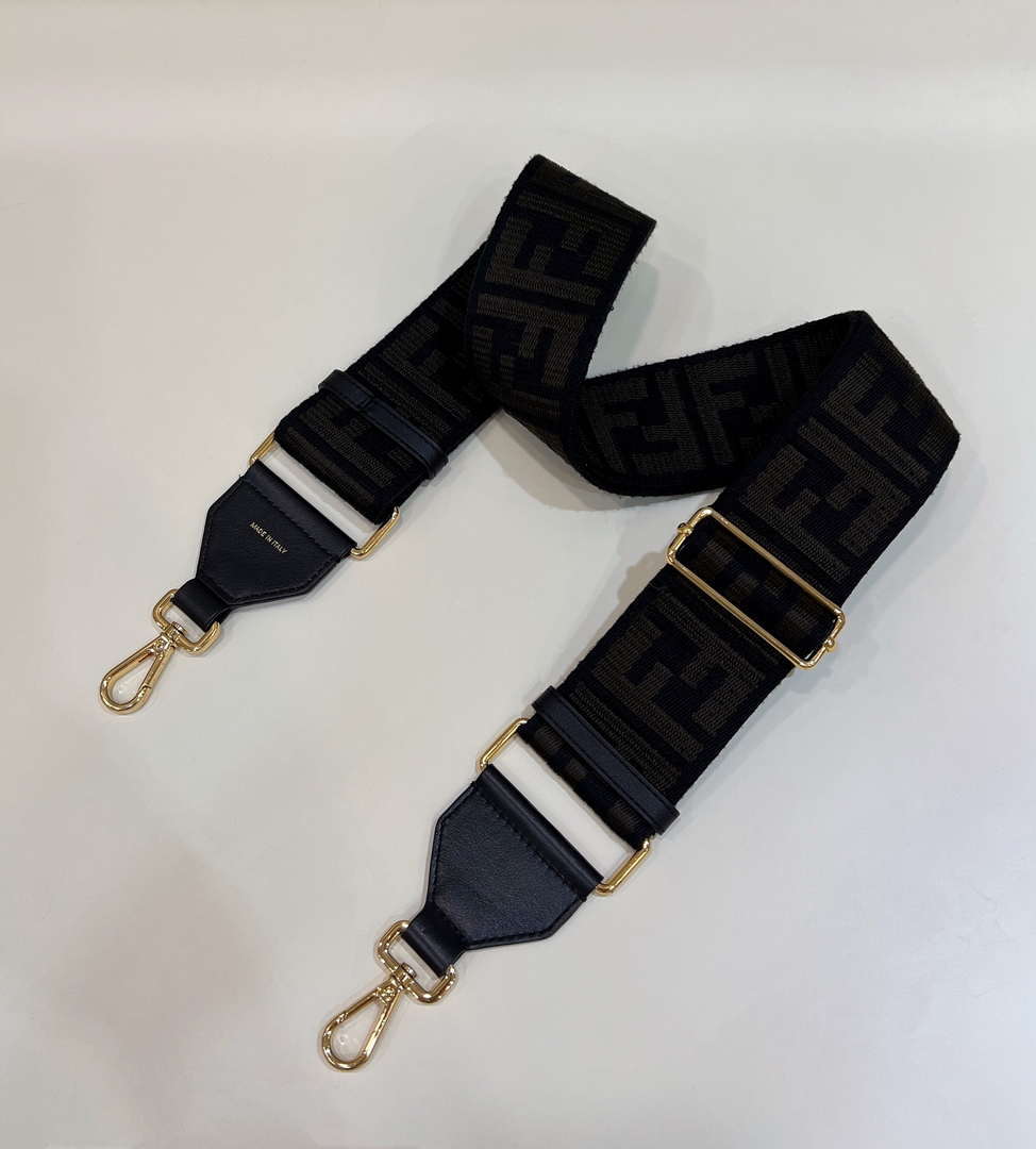 Fendi F10052 Handbag Shoulder Strap FF Logo 907