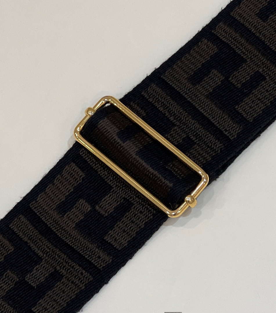 Fendi F10052 Handbag Shoulder Strap FF Logo 907