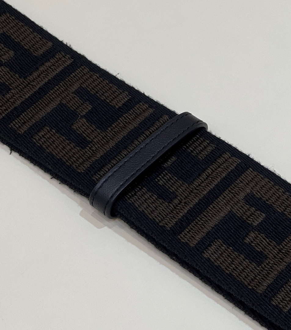 Fendi F10052 Handbag Shoulder Strap FF Logo 907