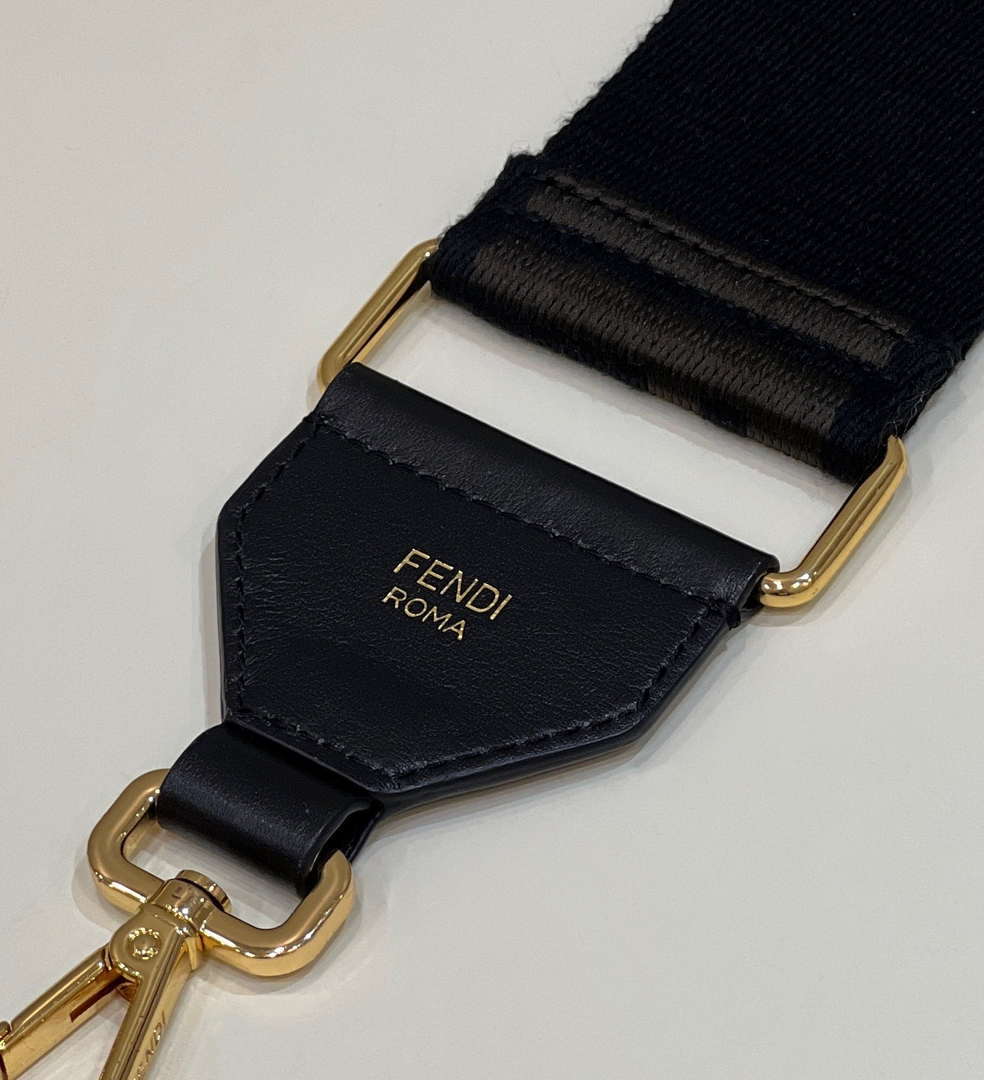 Fendi F10052 Handbag Shoulder Strap FF Logo 907