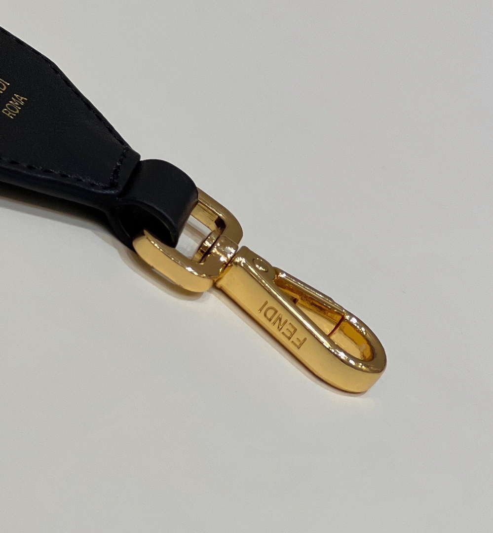 Fendi F10052 Handbag Shoulder Strap FF Logo 907