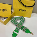 Fendi F10053 Handbag Shoulder Strap FF Logo 907 - Default Title - View 1
