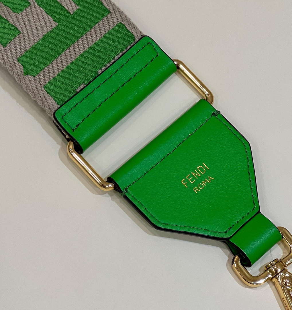 Fendi F10053 Handbag Shoulder Strap FF Logo 907