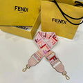 Fendi F10054 Handbag Shoulder Strap FF Logo 907 - Default Title - View 1