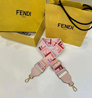 Fendi F10054 Handbag Shoulder Strap FF Logo 907 - Default Title - View 1