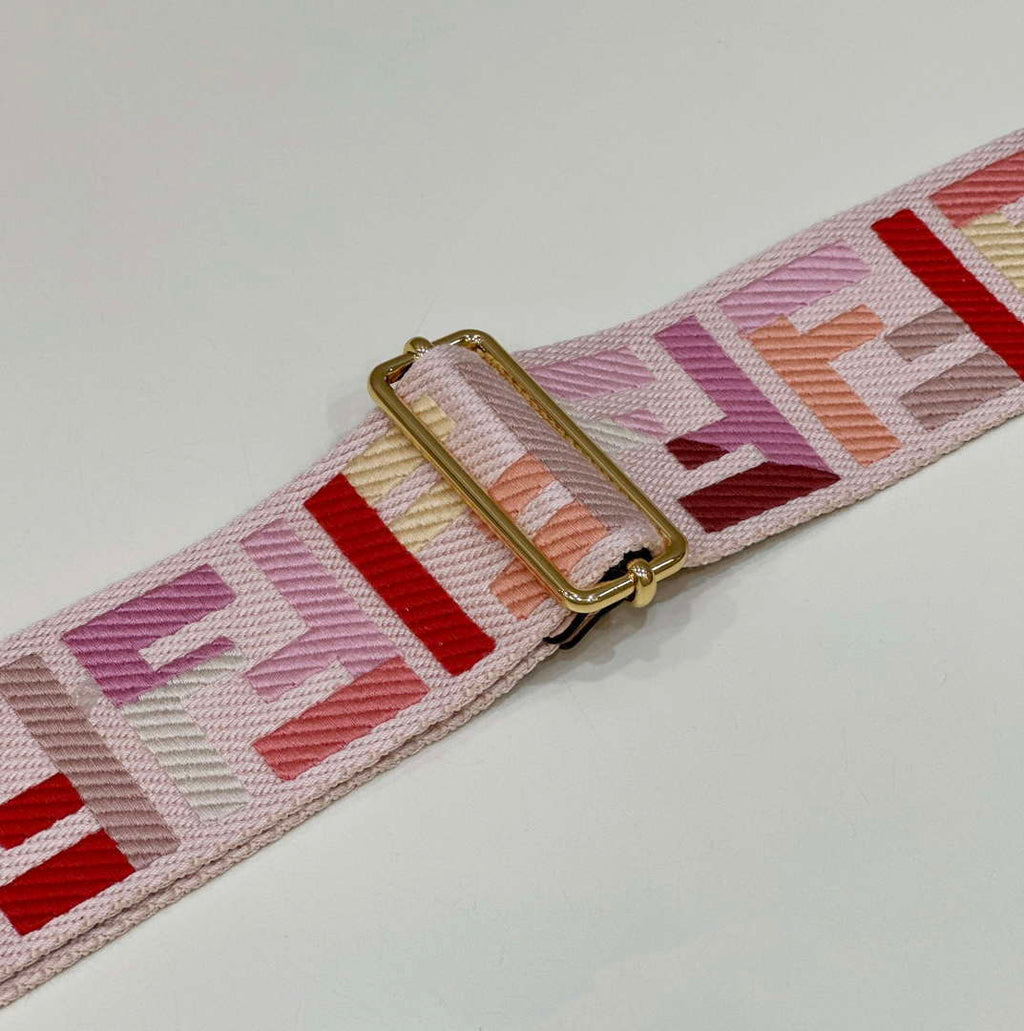 Fendi F10054 Handbag Shoulder Strap FF Logo 907