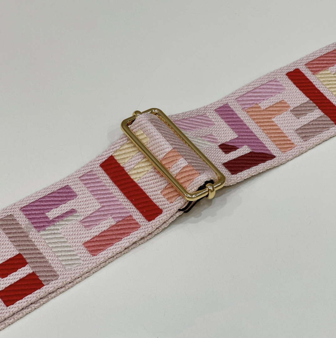 Fendi F10054 Handbag Shoulder Strap FF Logo 907