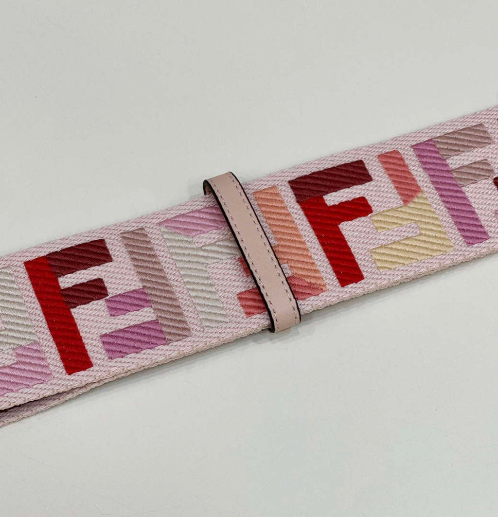 Fendi F10054 Handbag Shoulder Strap FF Logo 907