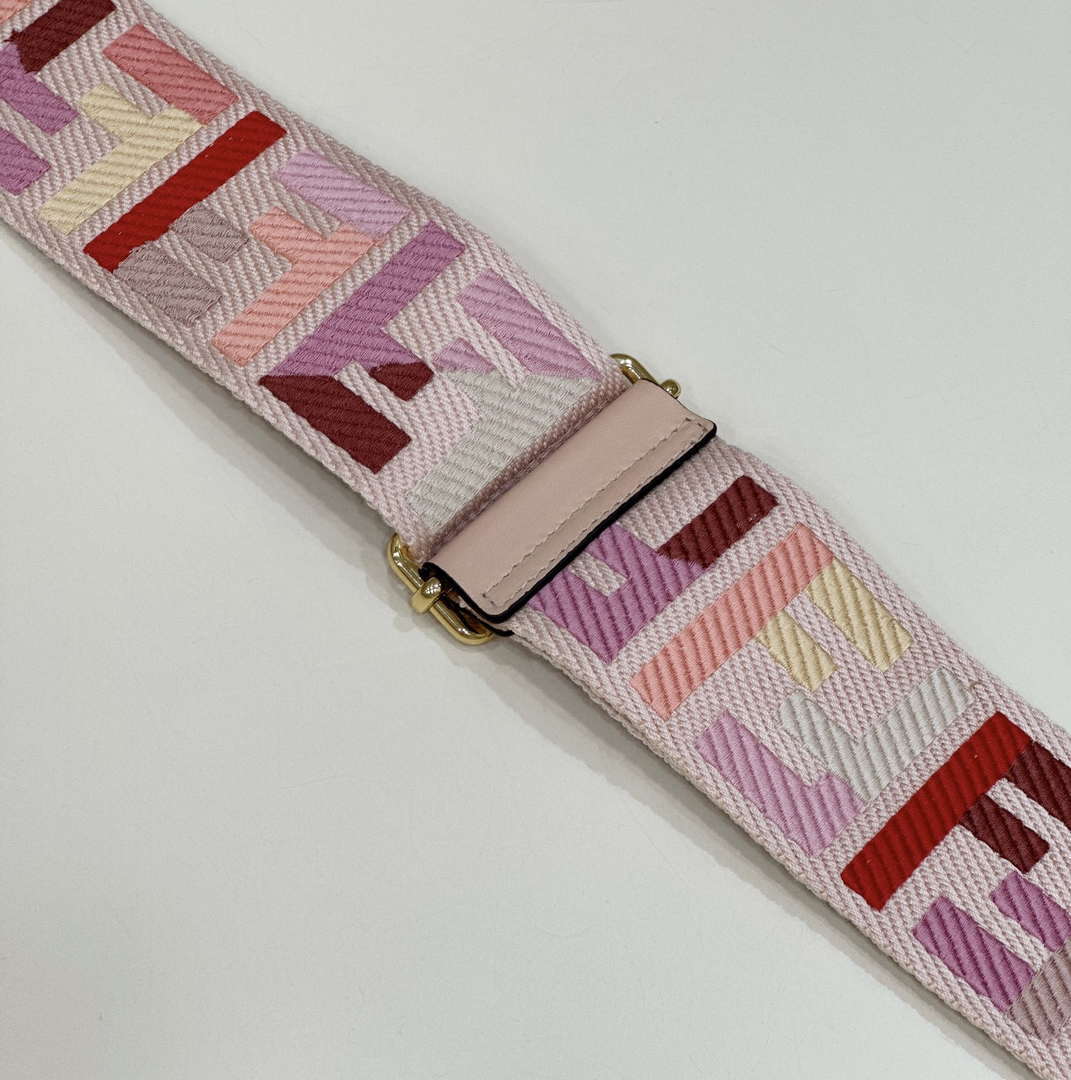 Fendi F10054 Handbag Shoulder Strap FF Logo 907