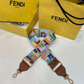 Fendi F10055 Handbag Shoulder Strap FF Logo 907 - Default Title - View 1