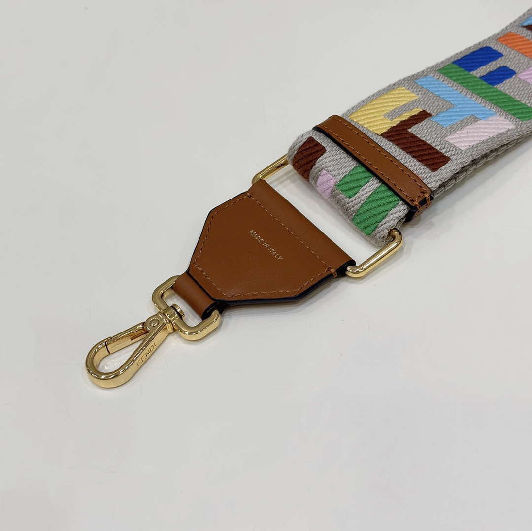 Fendi F10055 Handbag Shoulder Strap FF Logo 907