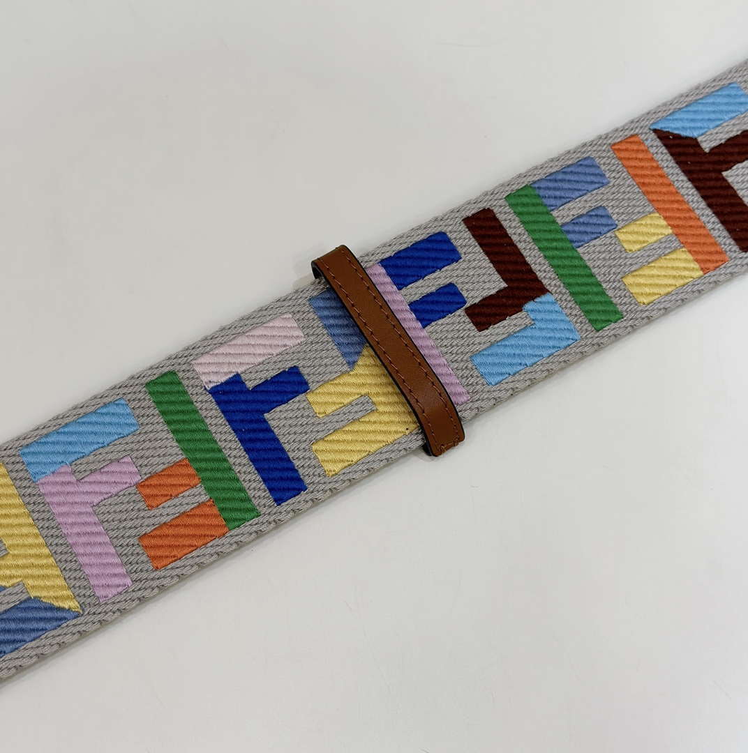 Fendi F10055 Handbag Shoulder Strap FF Logo 907