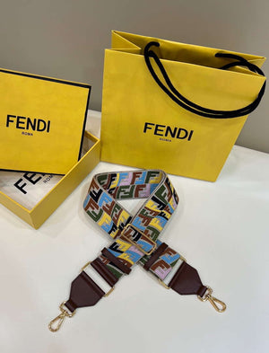 Fendi F10055 Handbag Shoulder Strap FF Logo 907 - Default Title - View 10