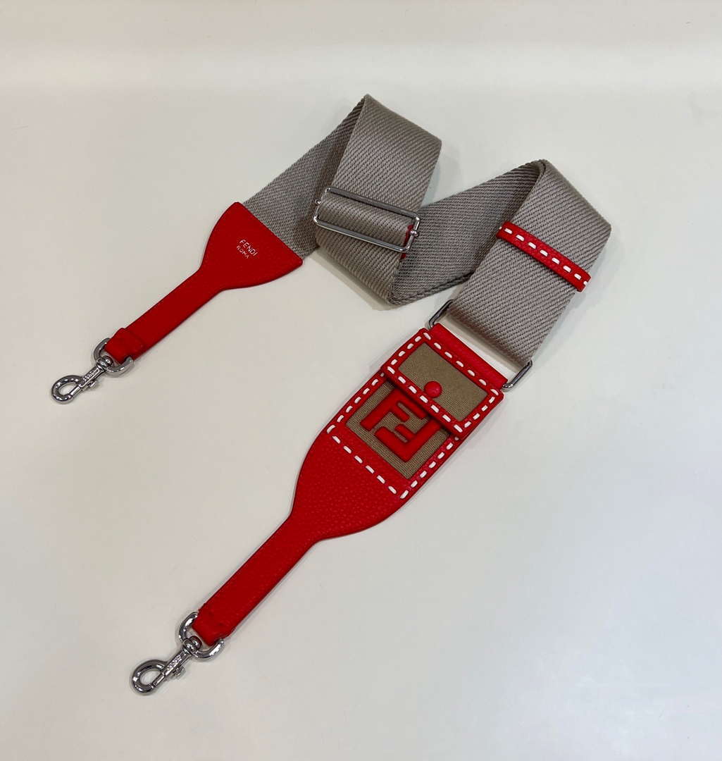 Fendi F10058 Handbag Shoulder Strap FF Logo 912