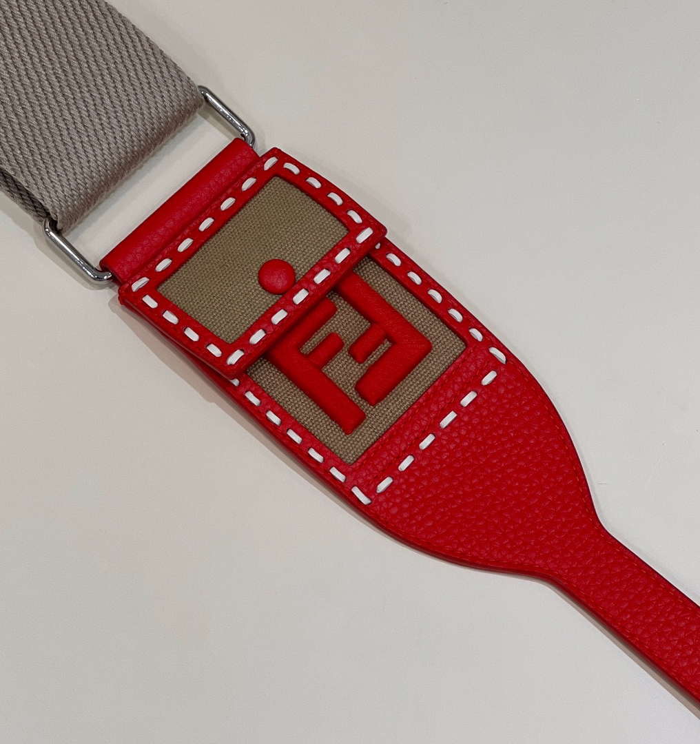 Fendi F10058 Handbag Shoulder Strap FF Logo 912