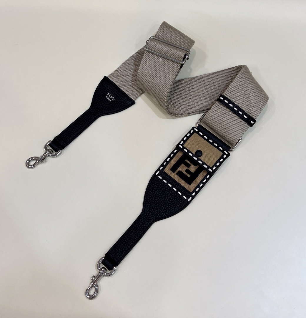 Fendi F10061 Handbag Shoulder Strap FF Logo 912