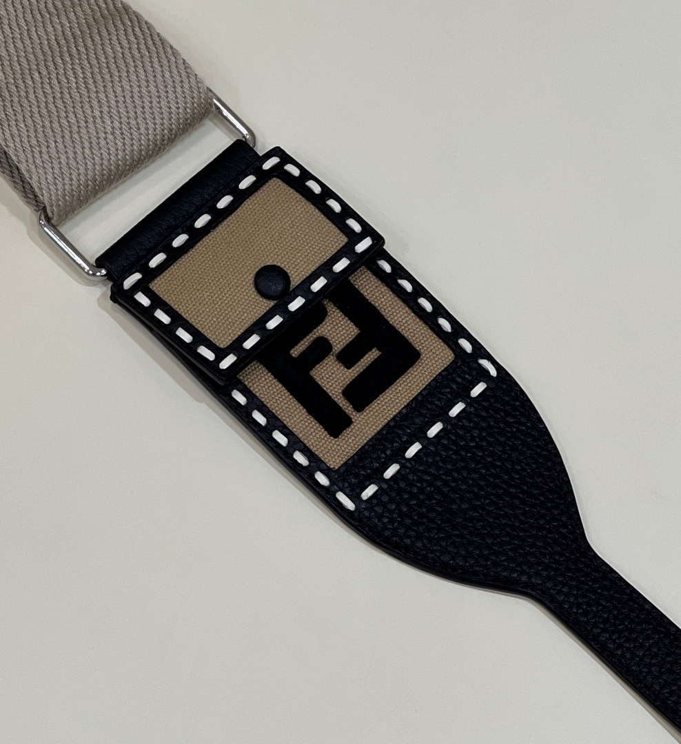 Fendi F10061 Handbag Shoulder Strap FF Logo 912 - Default Title - View 3
