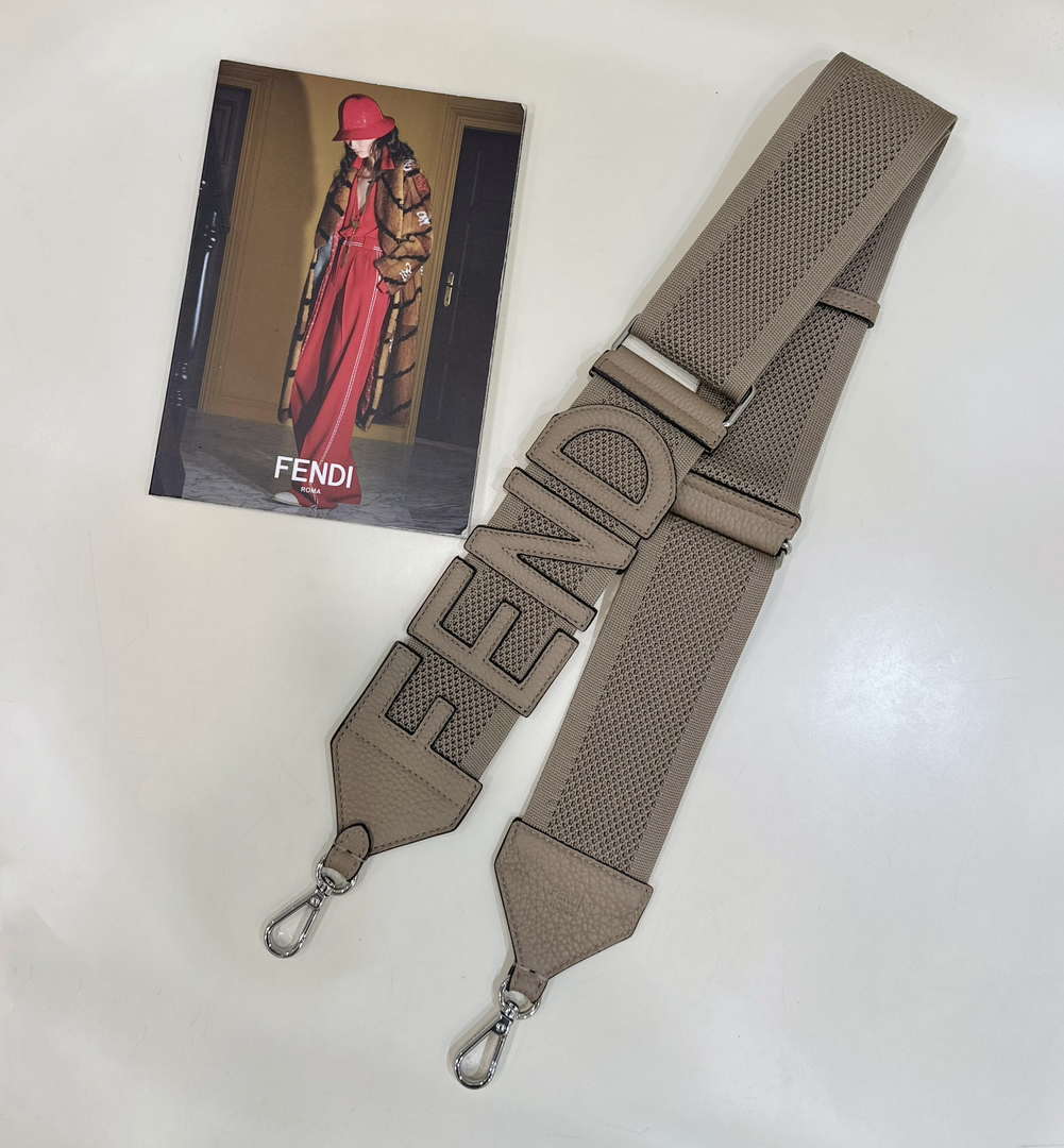 Fendi F10065 Handbag Shoulder Strap FF Logo 915