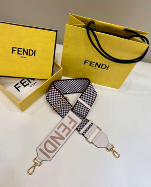 Fendi F10068 Handbag Shoulder Strap FF Logo 910 - Default Title - View 1