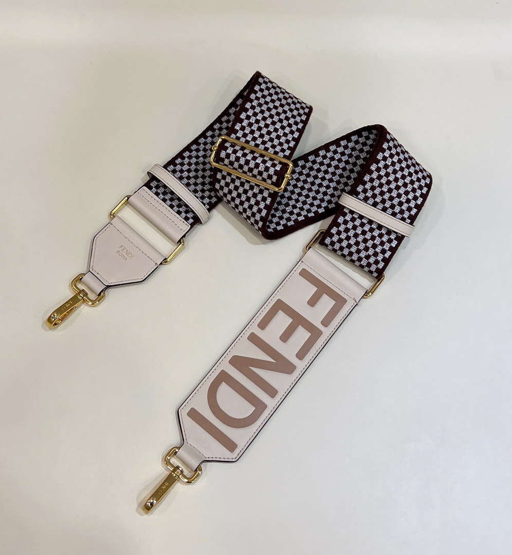 Fendi F10068 Handbag Shoulder Strap FF Logo 910