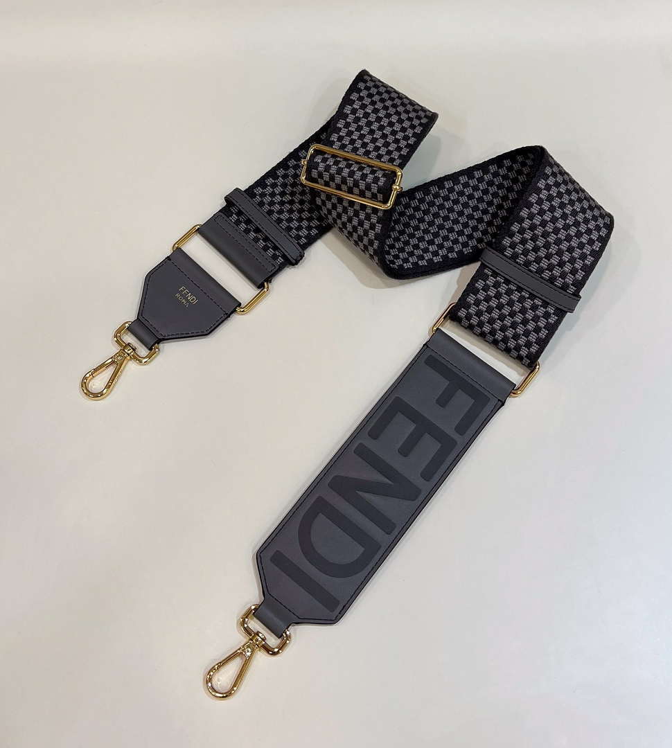 Fendi F10069 Handbag Shoulder Strap FF Logo 910