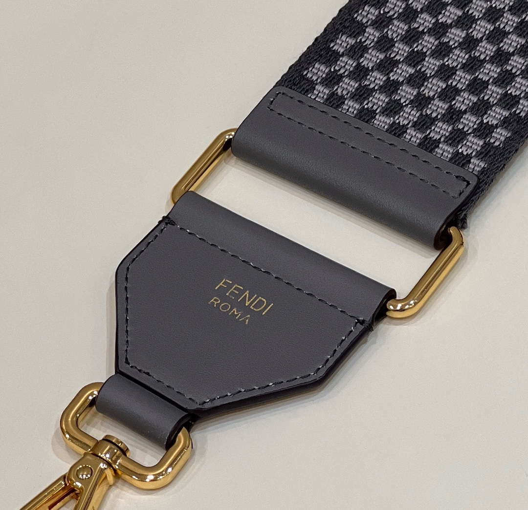 Fendi F10069 Handbag Shoulder Strap FF Logo 910