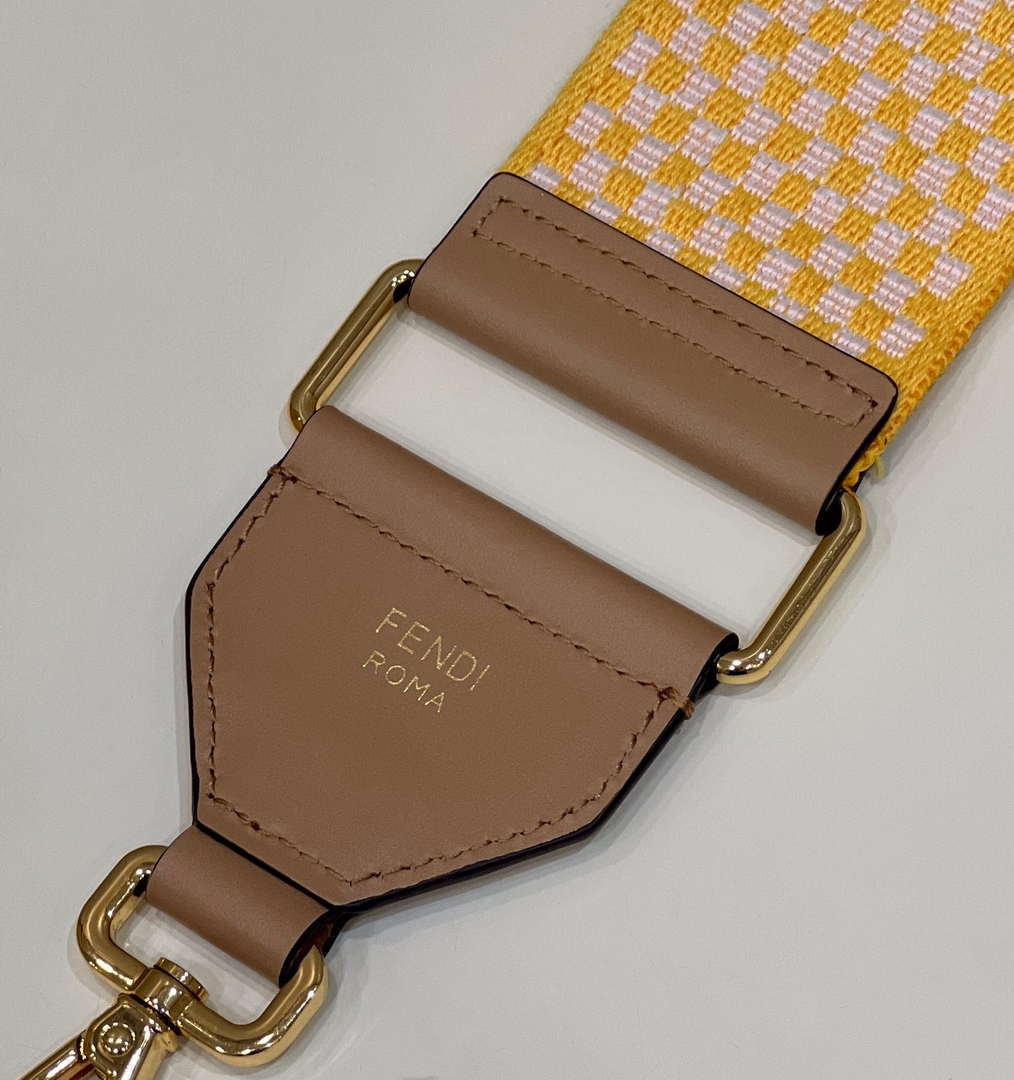 Fendi F10070 Handbag Shoulder Strap FF Logo 910 - Default Title - View 3