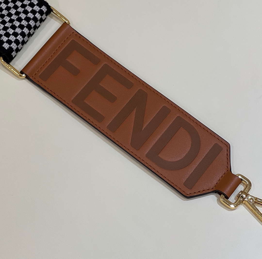 Fendi F10071 Handbag Shoulder Strap FF Logo 910