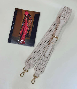 Fendi F10111 Handbag Fashionable cowhide Shoulder Strap Beige 9001 - Default Title - View 1