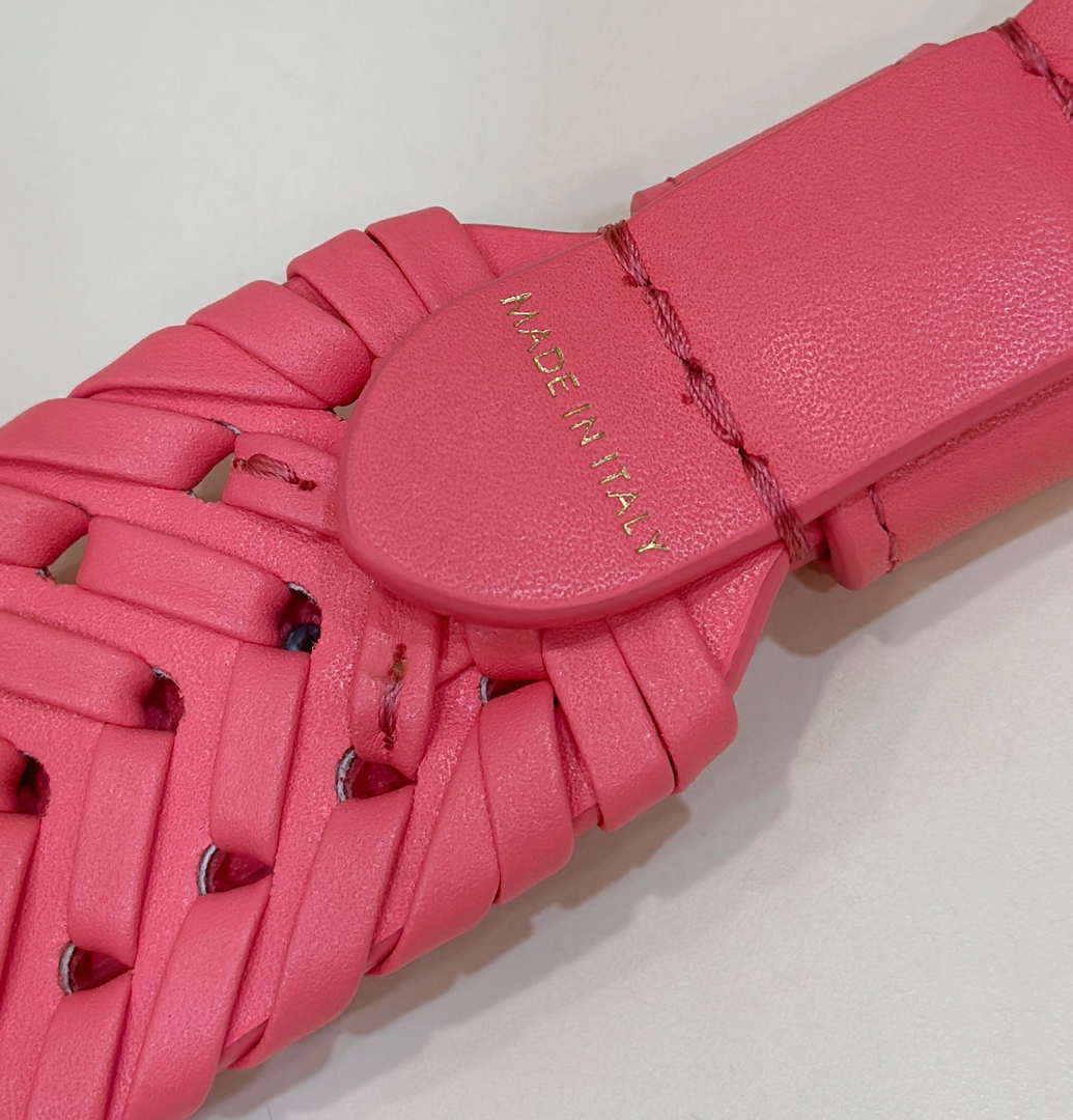 Fendi F10110 Handbag Fashionable cowhide Shoulder Strap Pink 9001