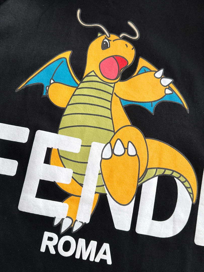 Fendi Fashion Short-sleeved T-shirt for Men and Women F77204