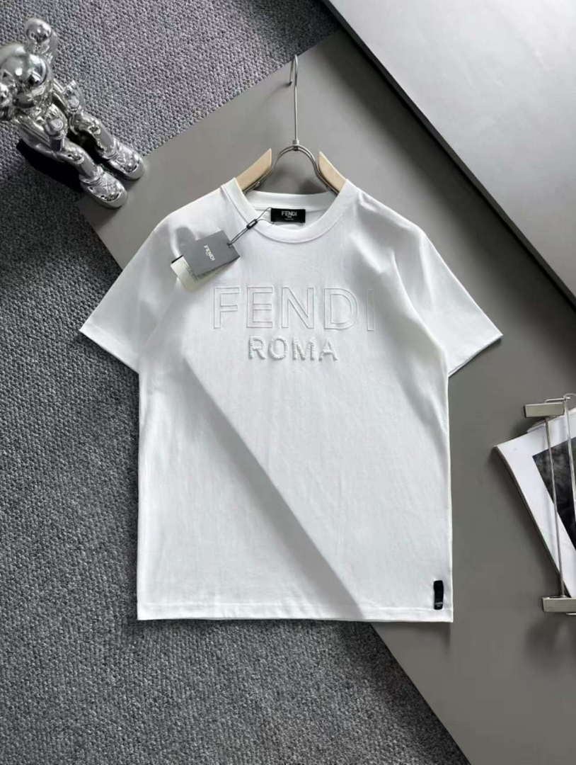 Fendi Fashion Short-sleeved T-shirt for Men and Women F77205