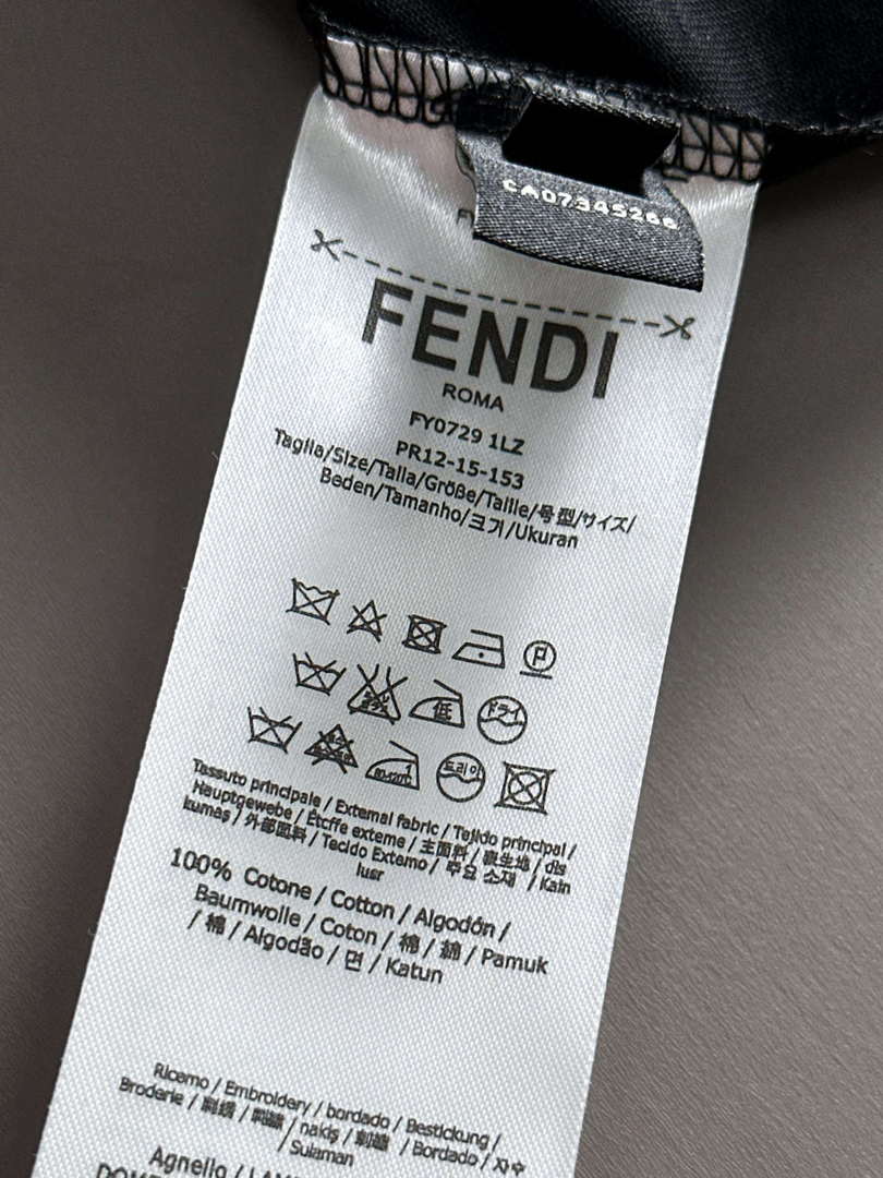 Fendi Fashion Short-sleeved T-shirt for Men and Women F77206