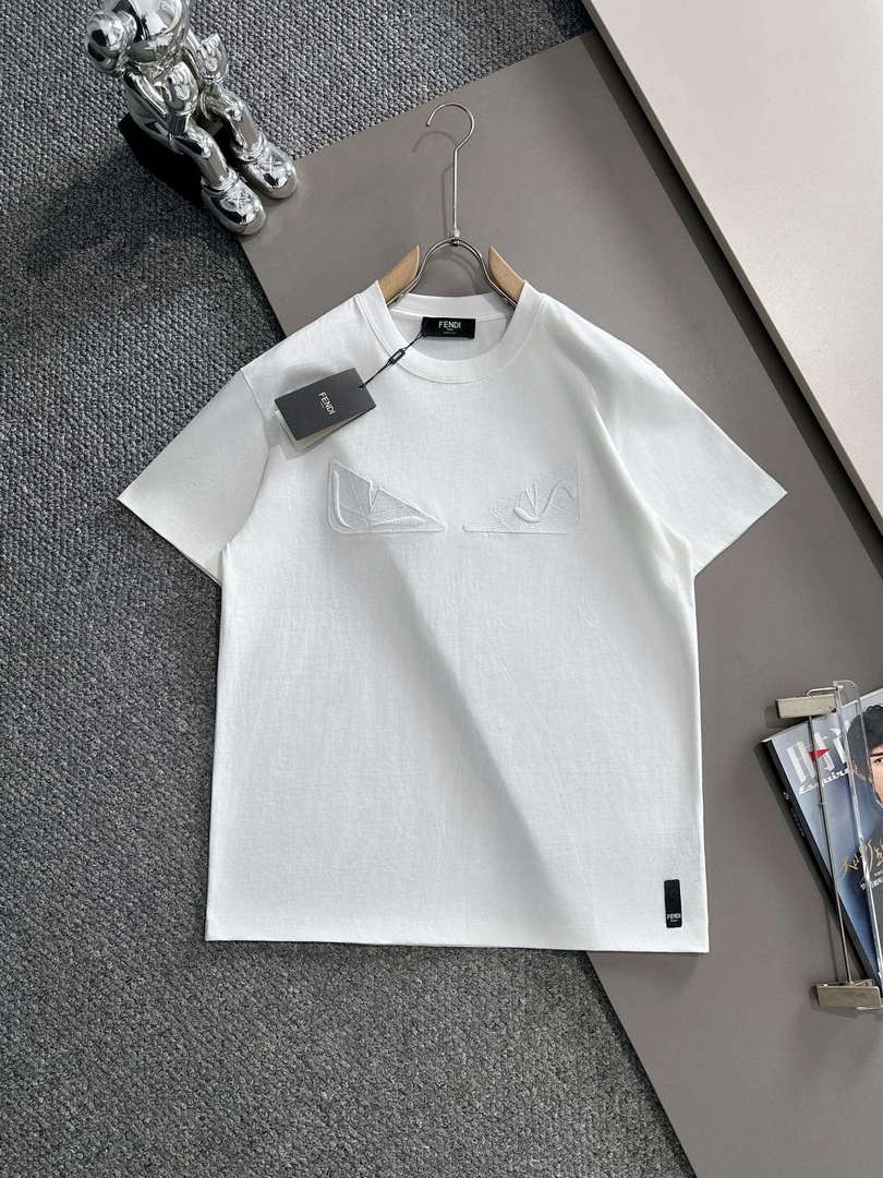 Fendi Fashion Short-sleeved T-shirt for Men and Women F77207