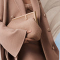 Fendi the First Peekaboo ISEEU MEDIUM Brown Leather Bag - Default Title - View 1