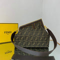 Fendi FIRST Medium Bag Dark Green FF bag 8BP127 - Default Title - View 1