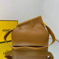 Fendi FIRST Medium Bag Tan Leather 8BP127