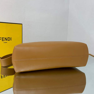 Fendi FIRST Medium Bag Tan Leather 8BP127 - Default Title - View 9